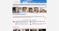 Desktop Screenshot of etutoring.org