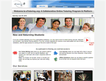 Tablet Screenshot of etutoring.org